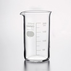 HARIO SCI 高型燒杯 耐熱玻璃實驗燒杯, 1個, 200mL