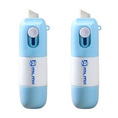 디어템 1+1 택배 박스 커터 칼 송장 운송장 지우개, 10ml, 1세트