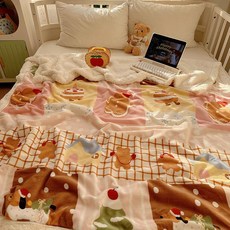 SHservice 눈사람담요 이불 산타 귀여운 캠핑 유니크, MT 작은 닥스훈트