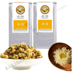 호표 택국화차 미니 국화차 양생차 건화 꽃차 총100g, 2개, 1개입, 50g