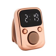 미니 핑거 카운터 LID LED LIGHT TALLY COUNTERSSSTITC, 로즈 골드, 1개