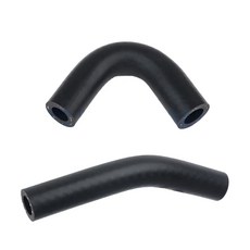 미쓰비시 파제로 스포츠 KR3W KS3W L200 Triton KB4T 1310A204 1310A205 용 2PCS 엔진 오일 쿨러 급수 리턴 호스, 검은색