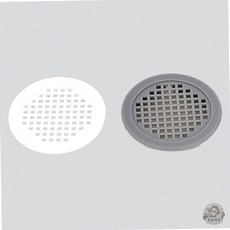 뭉솔마켓 붙박이장 가구 환풍구 원형 60mm 붙박이장통풍, 그레이