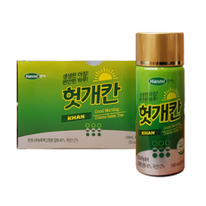 한미 헛개칸 상쾌한 하루의 시작 음주전후 숙취음료 숙취해소 헛개열매 컨디션 조절, 10개, 100ml