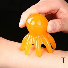 목 뒤 마사지 두피 머리 지압기 휴대용 목 마사지기 색상랜덤 중형+대형