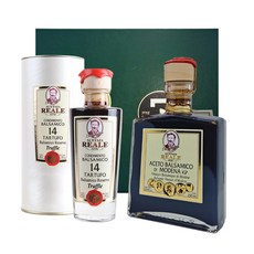 이탈리아 아체타이아 레아레 14년숙성 트러플 & 10년숙성 발사믹 IGP 2종세트, 1세트, 350ml