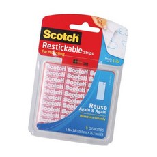 3M 재접착 폼양면테이프 6개입 1set 접착 문구 사무