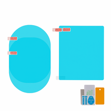 자동차 사이드미러 방우 필름 4종 세트, 투명