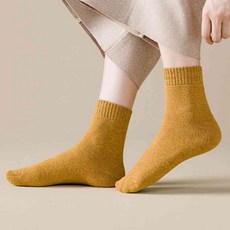 N5 무압박 수면양말 임산부 삭스, 6무지수면-머스타드