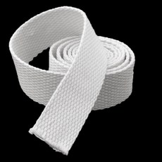 액세서리 두꺼운 스트랩 코튼 벨트 캔버스 미터 웨빙 바느질 5 배낭 리본 20mm 가방, White, 1개
