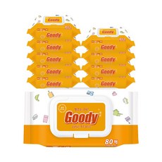 행주는구띠 살균99.9% 행주물티슈 캡형 80매 물티슈, 구띠 살균 99.9% 행주티슈 행주물티슈 캡형 80매, 10개