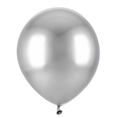 파티팡풍선 라운드 45cm 크롬 25입, 크롬 실버, 1개