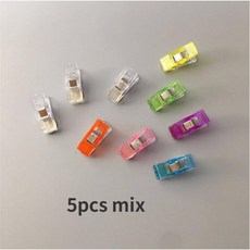 냉장고 자석 기념품 귀여운 컬러 클립 사진 벽 메시지 스티커 사무실 파일 빌, 5pcs mix