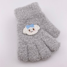 24개월 3살 아기 장갑 부클 니트 캐릭터 아기 손가락장갑