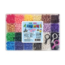 拼豆 8mm 3120入+39款圖案+掛環 3入, 混色, 1組