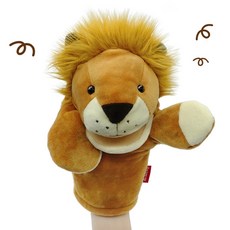 말하는 까꿍 손인형 사자 어린이 조카 구연동화 인형 동물 인형극 아이들이 좋아하는