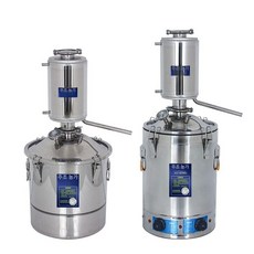 알콜 증류기 증류장치 증류수 알코올 증류 도수측정 20l 화로형, 20l 강화형 화로형