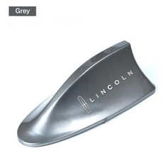 링컨 네비게이터 자동차 루프 라디오 신호 안테나 장식용 상어 지느러미, 3. 1pc-grey
