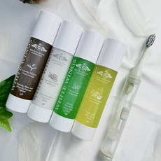 WHITE WINGS 隨行潔牙組, 1個, 薑黃潔牙液,椰子油潔牙液