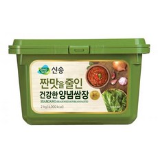 짠맛을줄인 건강한양념쌈장 실온, 2kg, 1개