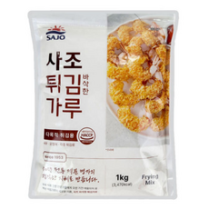 사조 바삭한 튀김가루, 7개, 1kg