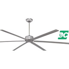 （修一）吊扇90吋 DC吊扇 大型吊扇 直流變頻 銀 遙控 台灣製造, 平光黑