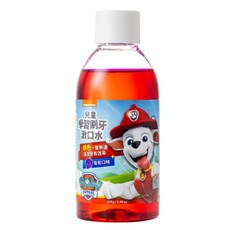 Lab52齒妍堂 學習刷牙漱口水 170g 葡萄口味 汪汪隊立大功 食品級配方 牙菌斑顯示劑 口腔清潔居家檢測, 1個