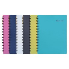 뮤직노트 B4 20매 검정 doi+1027jl