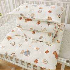 嬰兒被套 純棉 雙層紗布 A類品質 120*150, 【100%純棉紗布-A類母嬰級】_6,100x120釐米, 100%純棉紗布-A類母嬰級
