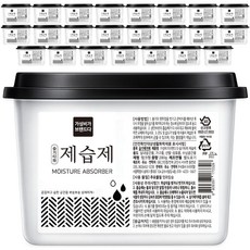 가성비가브랜드다 습기타파 습기제거제 대용량 제습제, 280g, 24개