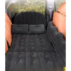 차량용 에어매트 차박 자동차침대 트렁크 승용차 여행, 베이지-쌍저장형, 기본 모델명/품번