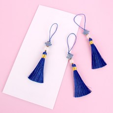 블루 노리개 장식 감사봉투 용돈봉투