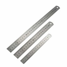 또팔아 스틸자 30cm 스텐자 직선자 공구자