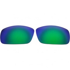 Spy Optic Logan 선글라스용 COODY 교체 편광 렌즈, 1개, Green Mirror