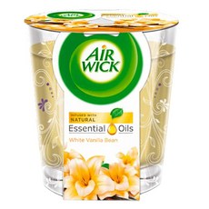 Air Wick 喜詩 香氛蠟燭, 1個, 105g, 白色香草