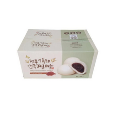 [이옥래 안흥찐빵] 흰찐빵 업소용 대용량, 1박스, 1.5kg