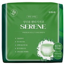 세린 성인용기저귀 팬티형 실속형 대형 10p / 남녀공용 요실금팬티 성인기저귀 세린기저귀, 1개, 10개입