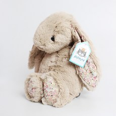 젤리캣 애착인형, 블라썸 베이지 버니 M, 1개