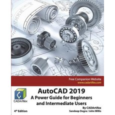 AutoCAD 2019: A Power Guide for Beginners and Intermediate Users Paperback, Createspace Independent Pub..., English, 9781722016807