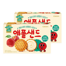 크라운 국희 애플샌드, 272g, 6개