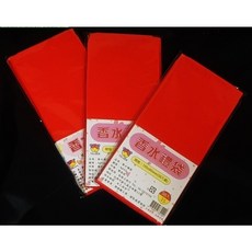 協昌 台灣製造 精選好物 高級香水紅包袋/鳳尾紋紅禮袋/紅包袋 50入/包 特價:23元/包, 1個