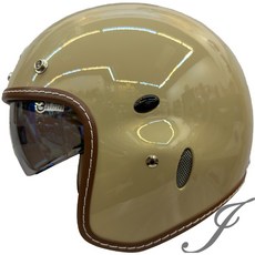 GP-5 237 MTS 阿帕契 深咖啡 飛行騎士帽 新品上市 內藏墨片 3/4安全帽《遠古騎士》, 2XL (61-62cm), 1個