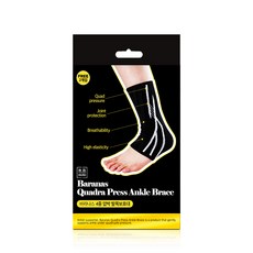 무로 바라나스 4중 압박 발목보호대 세트, 2세트, 혼합색상
