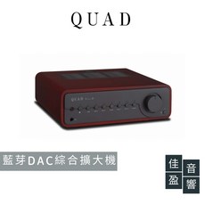 Quad Vena2 play 藍芽 USB DAC 綜合擴大機 耳擴 DD 轉換器 公司貨 佳盈音響, 紅木, 1個