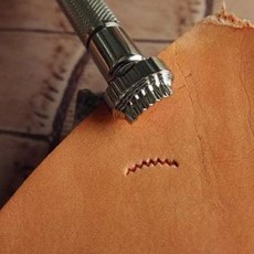 皮雕皮藝皮革DIY手工印花工具新品精雕鋼製葉脈印花工具V821, 1個, 皮雕皮藝皮革DIY手工印花工具新品精雕鋼