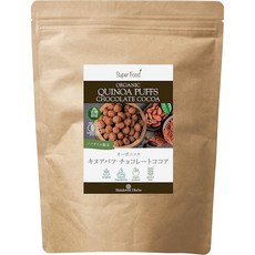 유기농 퀴노아 퍼프 초콜릿 코코아 120g 1봉지 JAS오가닉 퀴노아크리스피오일 플라이글루텐프리 퀴노아팝 퀴노아 스낵