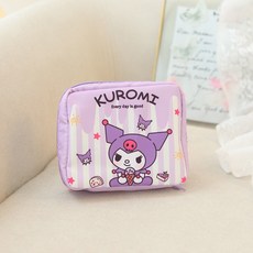 日系收納包 隨身便攜衛生棉收納袋 拉鍊化妝品小圓包 女生姨媽巾包 月事包