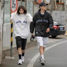 【防曬衣】2025新款夏季潮牌男女款防曬衣運動連帽寬鬆情侶薄款防曬服外套女