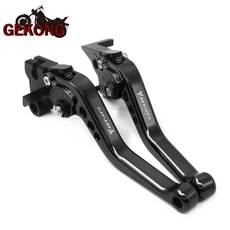 오토바이 짧은 CNC 조정 가능한 브레이크 클러치 레버 MT07 FZ07 mt09 fz09 MT 07 09 2014 2020, 01 B-Black