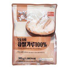 화미 찹쌀가루 100%, 300g, 1개